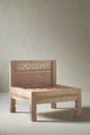 Moroccan Solid wood Handcarved Sofa Chair for Living Room