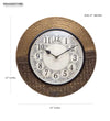 12" Decorative Ethnic Antique Brass Wall Clock for Home | Anniversary Gift - D'DASS Store