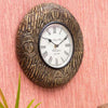 Awaken Buddha Brass Wall Clock for Home