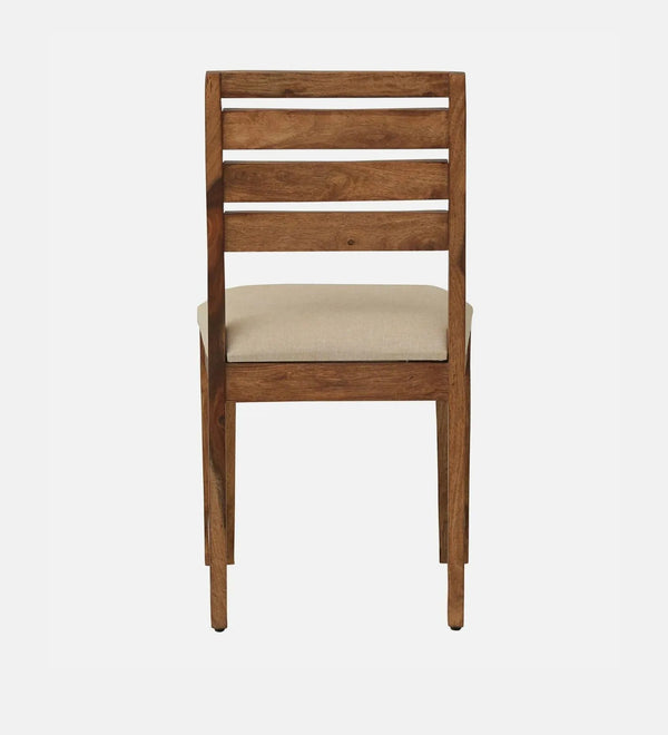 Horizon Haven Bistro Wood 4 Seater Dining Set In Rustic Teak Finish With Drawer - D'DASS Store