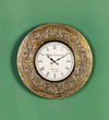 12" Decorative Ethnic Antique Brass Wall Clock for Home | Anniversary Gift
