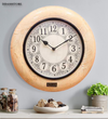 12" Decorative Ethnic Antique Handpainted Wall Clock for Home | House Warming Gift