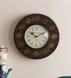 12" Zodiac Ethnic Antique Brass Wall Clock for Home