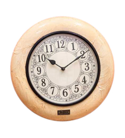 12" Decorative Ethnic Antique Handpainted Wall Clock for Home | House Warming Gift - D'DASS Store
