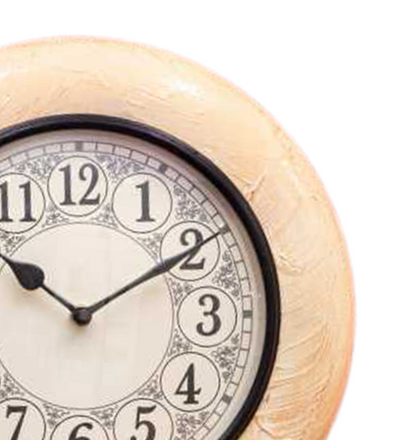 12" Decorative Ethnic Antique Handpainted Wall Clock for Home | House Warming Gift - D'DASS Store