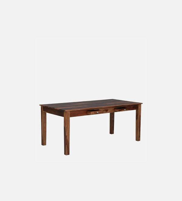 ForestEdge In Rustic Teak Finish 8 Seater Dining Set - D'DASS Store