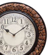 12" Decorative Ethnic Antique Wooden Wall Clock for Home | Employee Gift - D'DASS Store