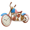 Indian Bike Iron Wall Clock for Home & Office