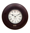 12" Decorative Ethnic Antique Wooden Wall Clock for Home | Ganesh Chaturthi Gift - D'DASS Store