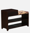 Heritage EntryLine Sheesham Wood Shoe Rack In Scratch Resistant Walnut Finish - D'DASS Store