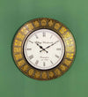 18" Decorative Ethnic Antique Wooden Wall Clock for Home | Diwali Gift