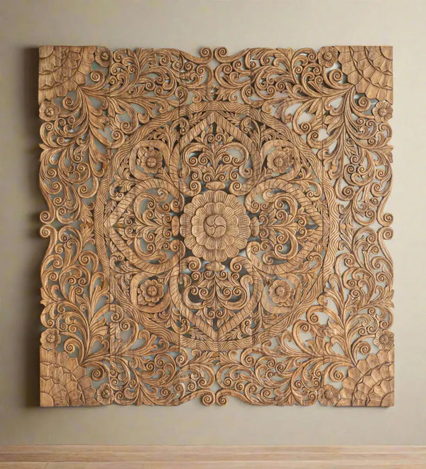 Mystic Bali Texas King Headboard with Frame - D'DASS Store