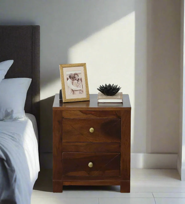 Heritage Woodworks Bedside Table in Scratch - D'DASS Store