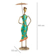 Multicolour Iron Umbrella Aunty For Table Decor Set of 2