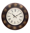 18" Decorative Ethnic Antique Brass Wall Clock for Home | Office ceremony gift - D'DASS Store