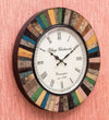 18" Decorative Ethnic Antique Wooden Wall Clock for Home | Office ceremony gift - D'DASS Store