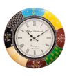 18" Decorative Ethnic Antique Wooden Wall Clock for Home | Office ceremony gift