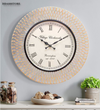 18" Decorative Ethnic Antique Wooden Wall Clock for Home | Wedding ceremony gift