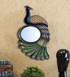 22 Inch Ainsley Peacock handpainted Decorative Wall Mirror