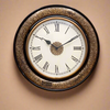 12" Ethnic Antique Brass Wall Clock for Home