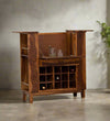 Vismit Heritage Wood Bar Cabinet