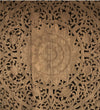 Mewar Majesty Large Grand Carved Wooden Wall Art or Ceiling Panel with Frame - D'DASS Store