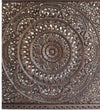 Rajsi Rivaayat Hand Carved Mandala Panels in Wood with Frame - D'DASS Store