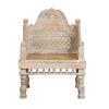 Maharaja Solid wood Handcarved Sofa Chair for Living Room