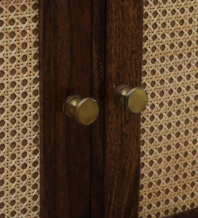 EdgeBench Collection Sheesham Wood Shoe Rack In Provincial Teak Finish - D'DASS Store