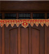 38" Handmade Bandarwal Torans for Entrance Door | Temple Decoration Items | Mandir Bandhanwar for Home|puja Room Decoration Items for Home | Diwali Decoration Item Door Hanging Toranam for Pooja Room