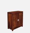 Royal StepSeat Sheesham Wood Shoe Cabinet in Scratch Resistant Honey Oak Finish - D'DASS Store
