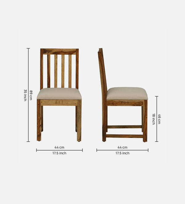 Forest Breeze Wood 4 Seater Dining Set