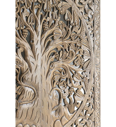 Mystic Rustic Brown Tree of Life with Frame - D'DASS Store