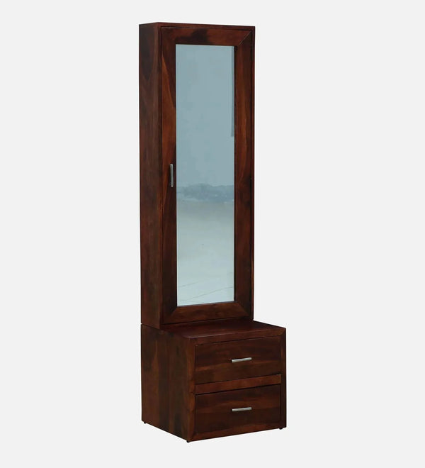Majestic Carve Collection Sheesham Wood Dressing Unit in Scratch Resistant Honey Oak Finish - D'DASS Store