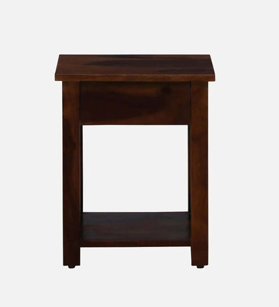 Ivory Wood Bedside Table In Provincial Teak Finish - D'DASS Store