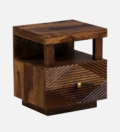 ModWood Collective Wood Bedside Table With Drawers - D'DASS Store