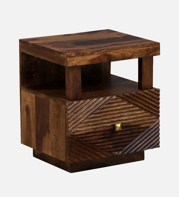 ModWood Collective Wood Bedside Table With Drawers - D'DASS Store