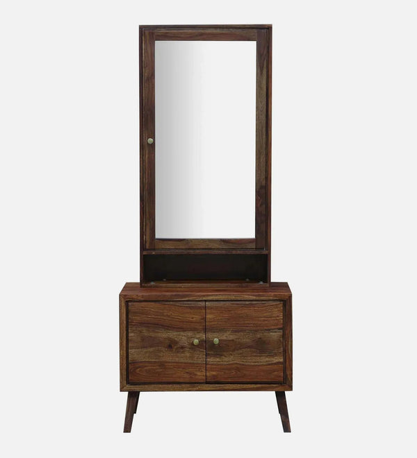 Opulent Aura Dressers Sheesham Wood Dresser in Scratch Resistant Provincial Teak Finish - D'DASS Store