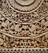 Rajputana Carvings Large Hand Carved Wooden Wall Panel with Frame - D'DASS Store