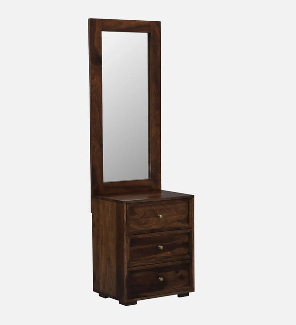 Grandeur Oak Sheesham Wood Dresser in Provincial Teak Finish - D'DASS Store