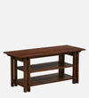 UrbanTuck Series Shoe Bench In Scratch Resistant Rustic Teak Finish - D'DASS Store