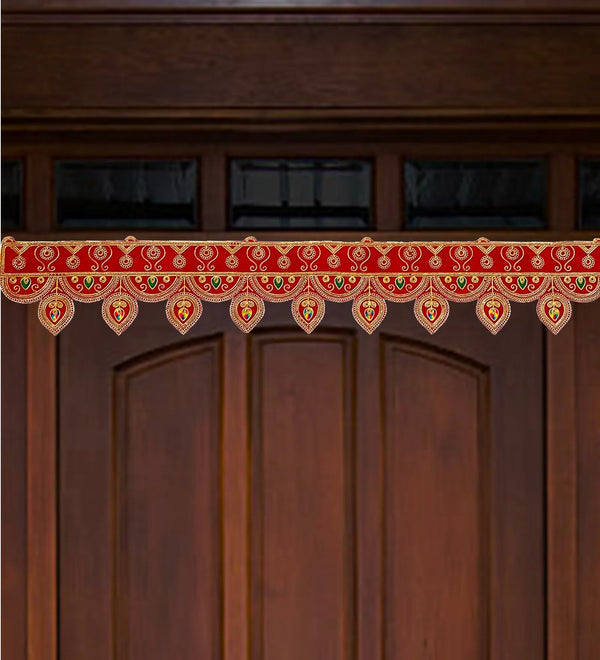 Buy Handmade Bandarwal Torans for Entrance Door | Temple Decoration ...