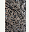 Royal Medina Carved Headboard with Frame - D'DASS Store