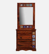 Regal Essence Sheesham Wood Dresser in Honey Oak Finish - D'DASS Store