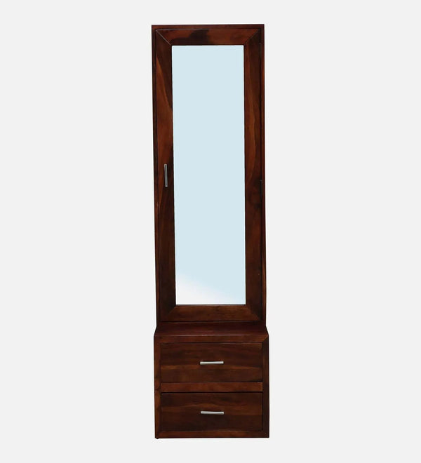 Majestic Carve Collection Sheesham Wood Dressing Unit in Scratch Resistant Honey Oak Finish - D'DASS Store