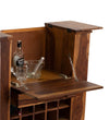 Vismit Heritage Wood Bar Cabinet