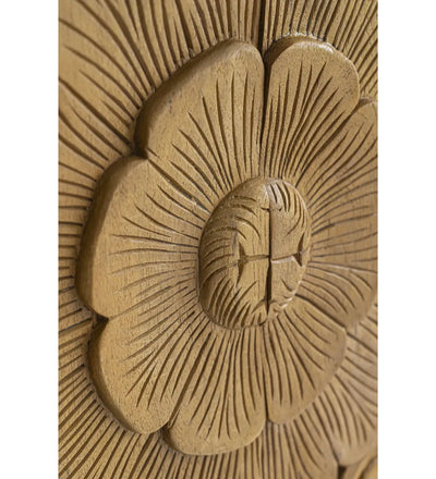 Bali Dreamscape King Size Handcrafted Carved Headboard with Frame - D'DASS Store