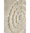 Sacred Mandala Teak Carved Headboard with Frame - D'DASS Store