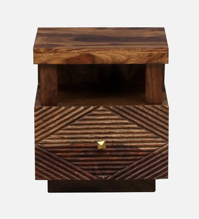 ModWood Collective Wood Bedside Table With Drawers - D'DASS Store