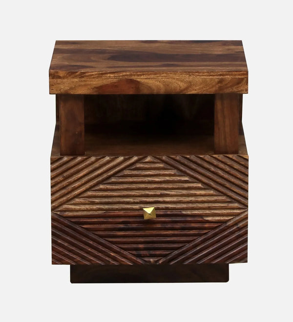 ModWood Collective Wood Bedside Table With Drawers - D'DASS Store